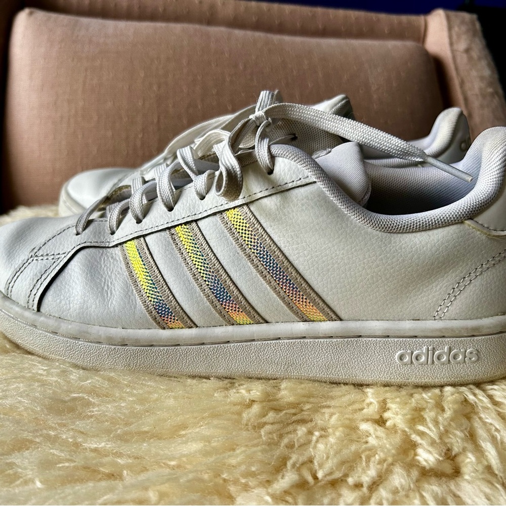 adidas Grand Court White Holographic 10